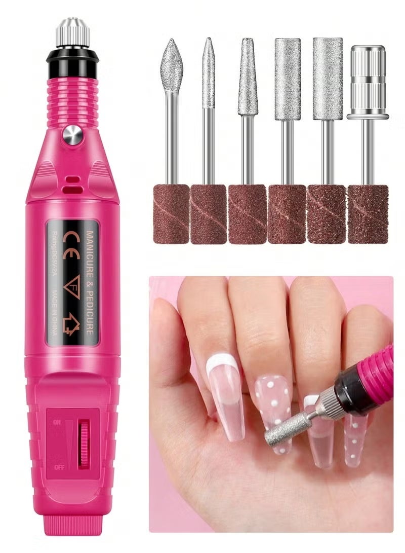 Shein Electric Nail Buffer – Perfect for Acrylic & Gel Nails, Effortless Professional Manicure & Pedicure - Image 1